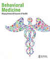 BEHAVIORAL MEDICINE雜志封面